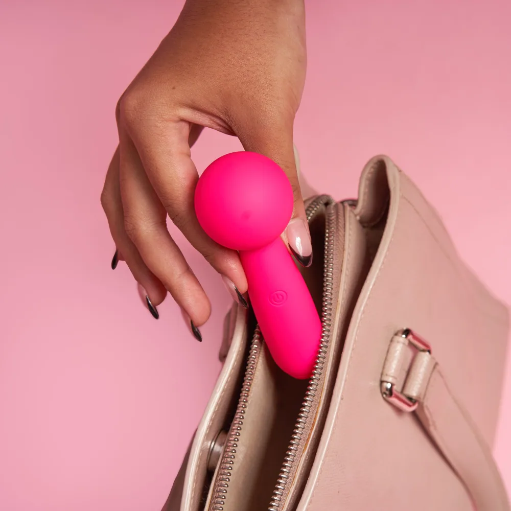 Lolly mini wand vibrator — flexible design
